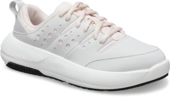 Crocs CR209476-1FS Crocs On The Clock, Women's, Atmosphere/Multi, Soft Toe, Slip Resistant, Low Athletic, Work Shoe