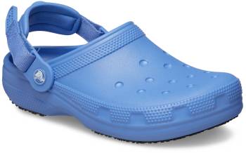 Crocs CR209952-4ON Classic Work, Unisex, Elemental Blue, Soft Toe, Slip Resistant, Clog, Work Shoe