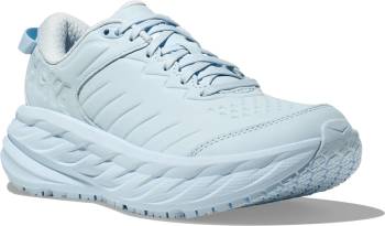 HOKA HO1110521ICW Bondi SR, Women's, Ice Water/ Ice Water, Soft Toe, Slip Resistant, Athletic, Work Shoe