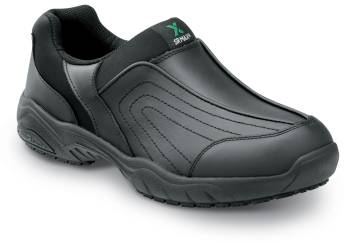 Men's Black Charlotte MaxTRAX® Soft Toe Slip-On Athletic