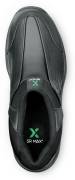 alternate view #3 of: Men's Black Charlotte MaxTRAX® Soft Toe Slip-On Athletic