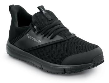 Women's Black DayStart Work MaxTRAX® Soft Toe Slip-On Athletic