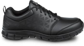 Men's Black Sublite Cushion Work MaxTRAX® Soft Toe Athletic