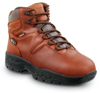 Men's 6 Brown Nash MaxTRAX® Steel Toe Internal Met-Guard Waterproof Insulated Boot
