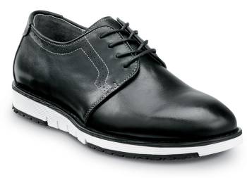 Men's Black/White Beaufort MaxTRAX® Soft Toe Dress Shoe