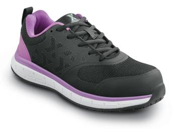 Women's Black/Purple Dillon MaxTRAX® Steel Toe Athletic