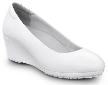 Women's White Orlando MaxTRAX® Soft Toe Slip-On Dress Shoe