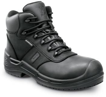 Men's 6 Black Lewiston MaxTRAX® Composite Toe Waterproof Boot