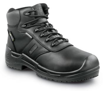 Men's 6 Black Danbury MaxTRAX® Steel Toe Waterproof Met-Guard Boot