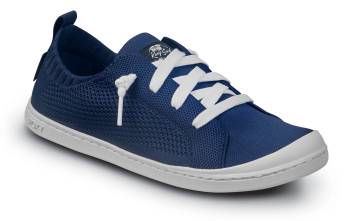 Women's Navy Bayshore Work MaxTRAX® Soft Toe Slip-On Athletic