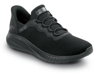 Women's Black Squad Chaos MaxTRAX® Soft Toe SRO Slip-On Athletic