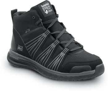 Men's Black Powerdrive MaxTRAX® Soft Toe High-Top Athletic