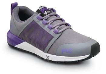 Women's Steel Grey/Royal Purple Radius MaxTRAX® Soft Toe Athletic