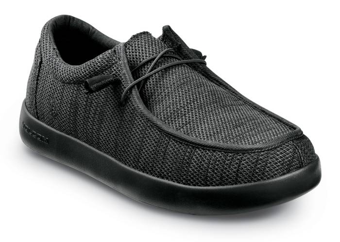 view #1 of: Men's Black Chill MaxTRAX® Soft Toe Slip-On Oxford