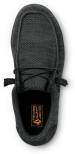 alternate view #4 of: Men's Black Chill MaxTRAX® Soft Toe Slip-On Oxford