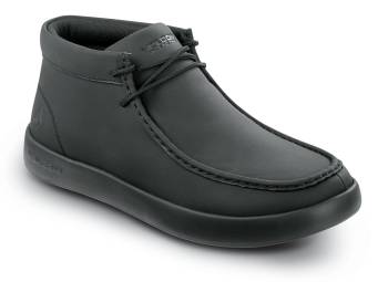 Men's Black Chill MaxTRAX® Soft Toe SRO Slip-On Oxford