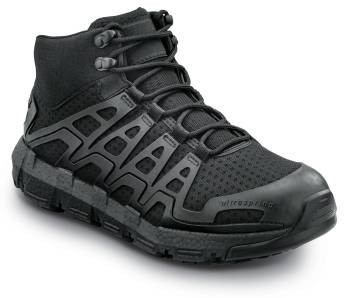 Men's Black Rev Vent UltraSpring™ MaxTRAX® Soft Toe High-Top Athletic